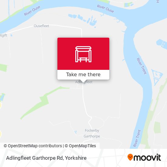 Adlingfleet Garthorpe Rd map