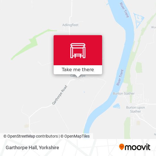 Garthorpe Hall map