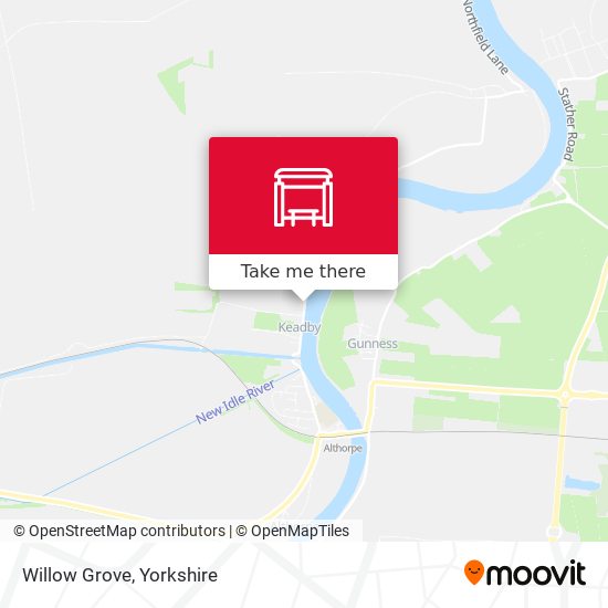 Willow Grove map
