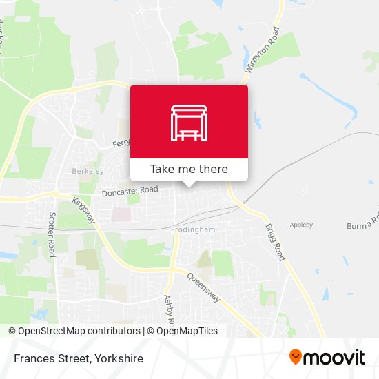 Frances Street map