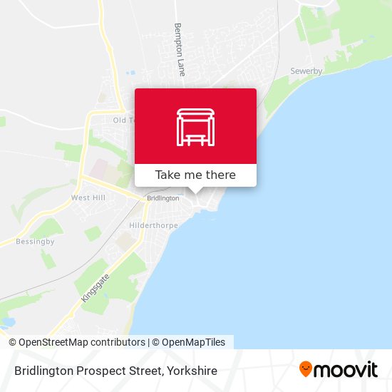 Bridlington Prospect Street map