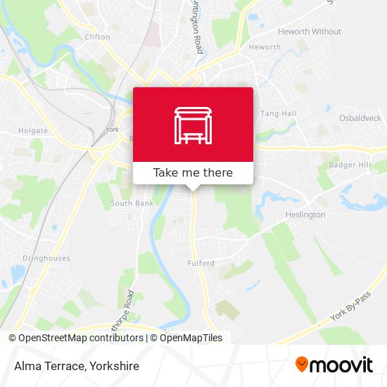 Alma Terrace map