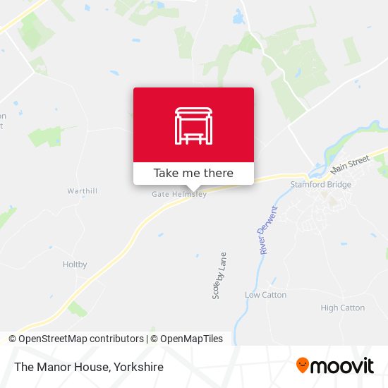 The Manor House map