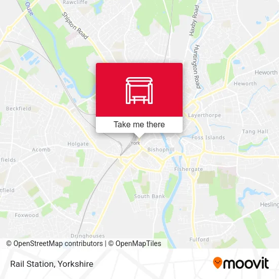 Rail Station map