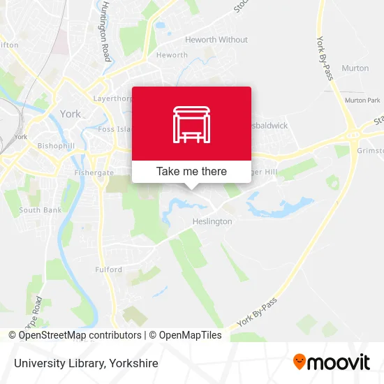 University Library map