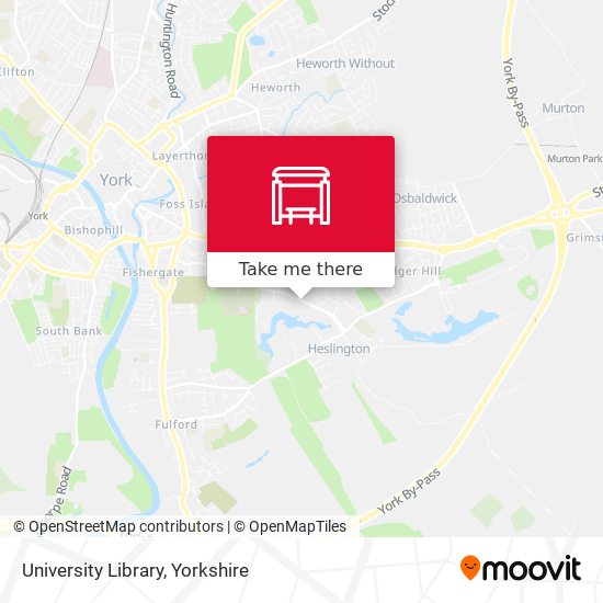 University Library map