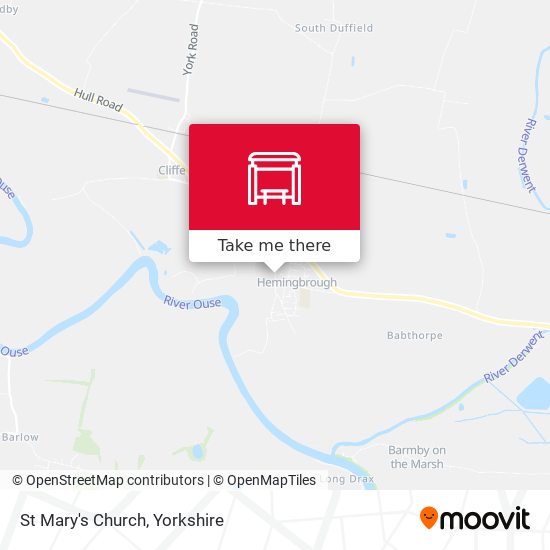 St Mary's Church map