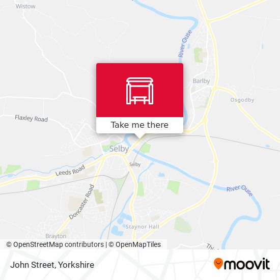 John Street map