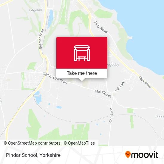 Pindar School map
