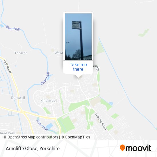 Arncliffe Close map