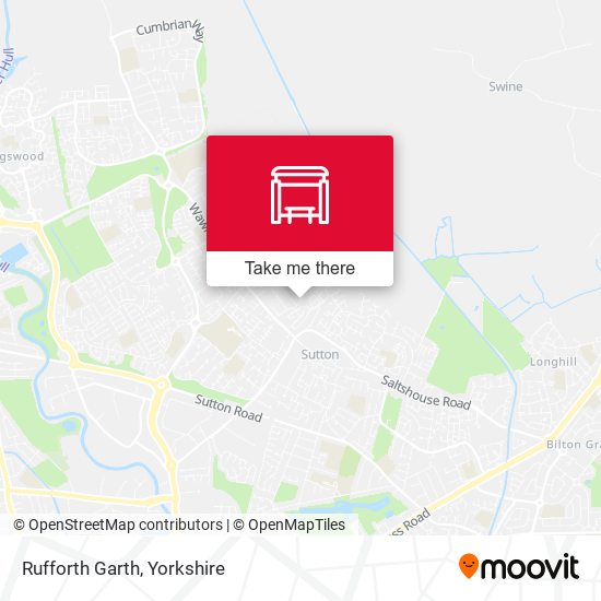 Rufforth Garth map