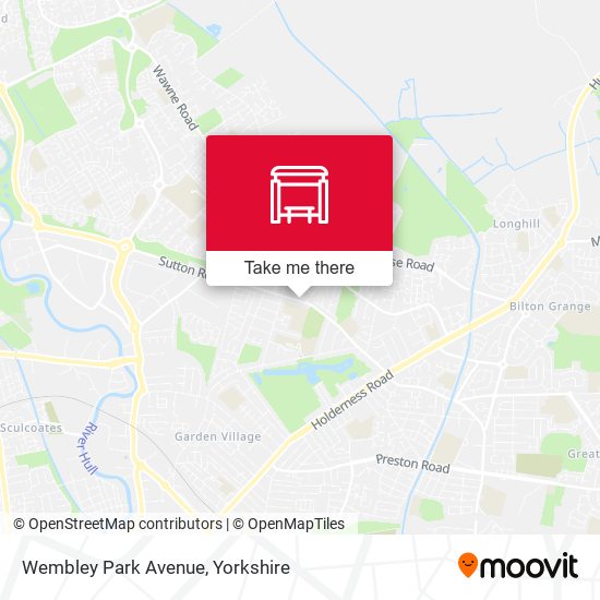 Wembley Park Avenue map