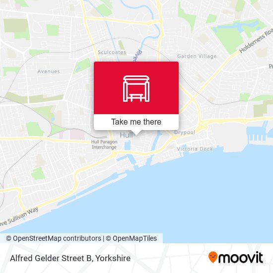Alfred Gelder Street B map