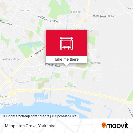 Mappleton Grove map