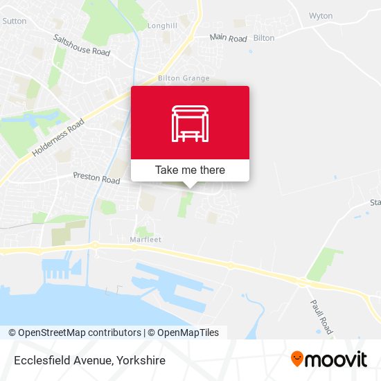 Ecclesfield Avenue map