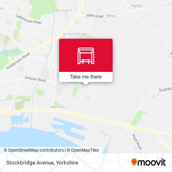 Stockbridge Avenue map