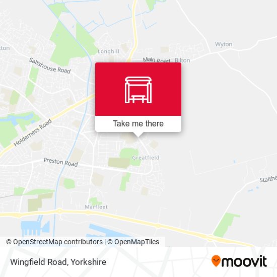 Wingfield Road map