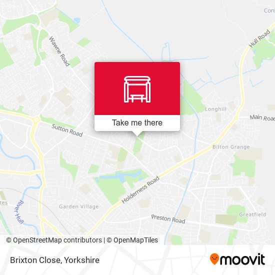 Brixton Close map