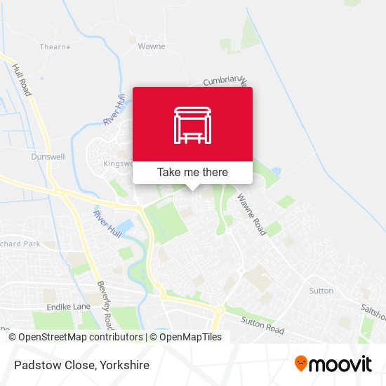 Padstow Close map
