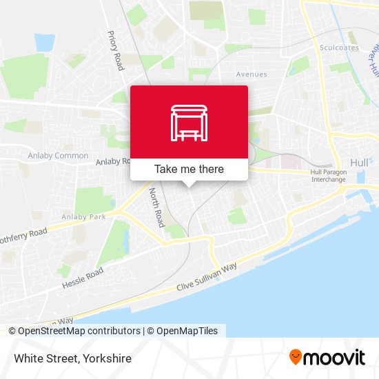 White Street map
