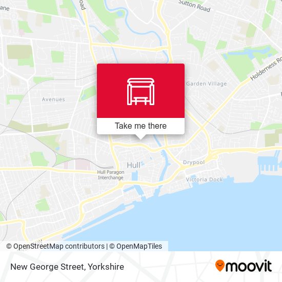 New George Street map