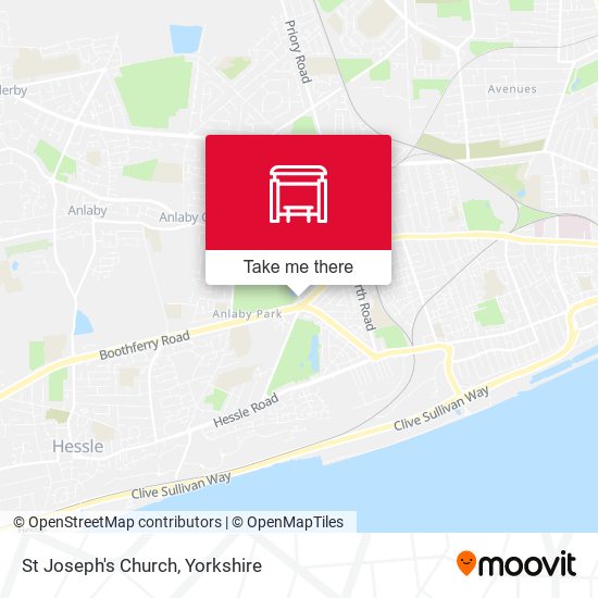 St Joseph's Church map