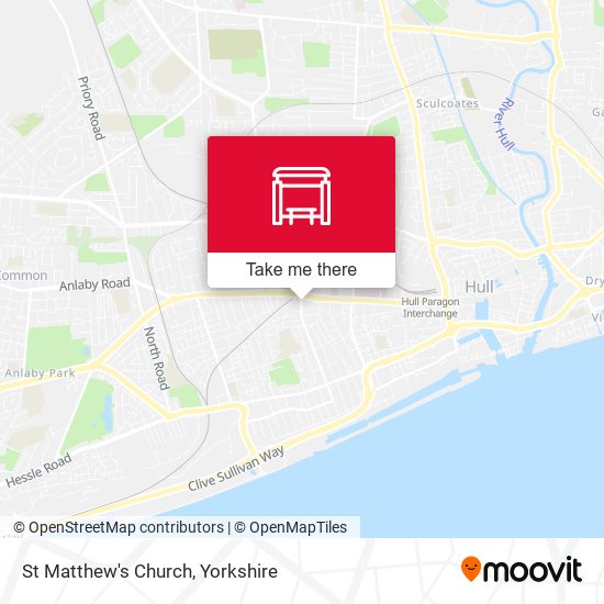 St Matthew's Church map