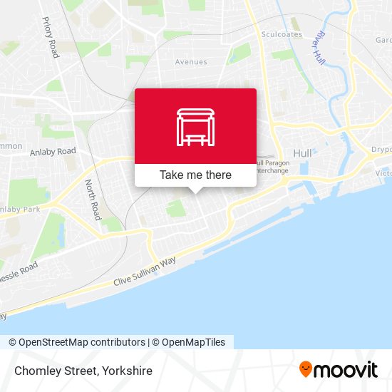 Chomley Street map