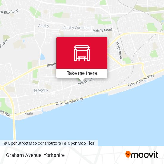 Graham Avenue map