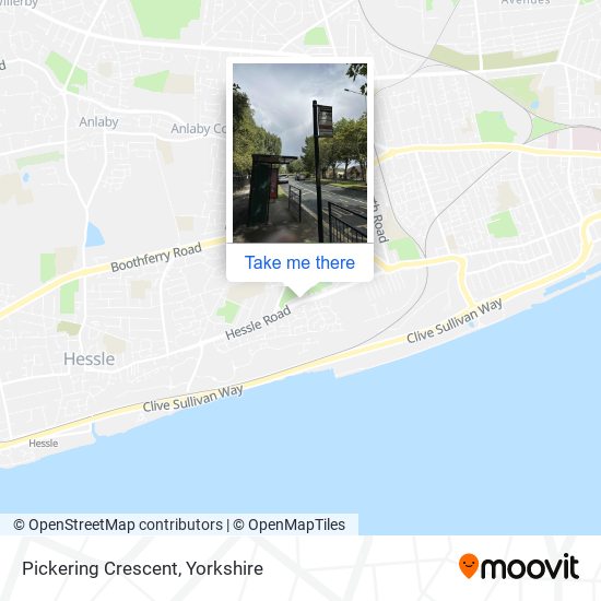 Pickering Crescent map