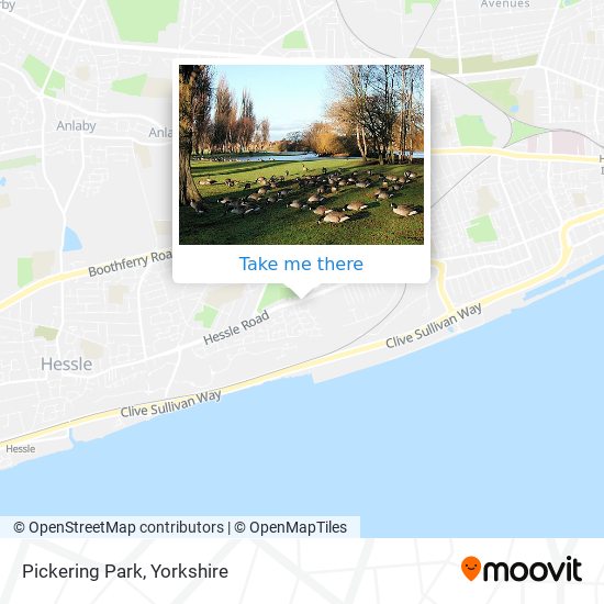 Pickering Park map