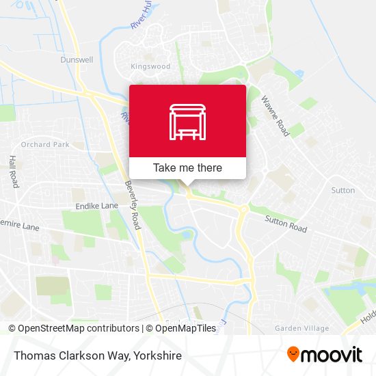 Thomas Clarkson Way map