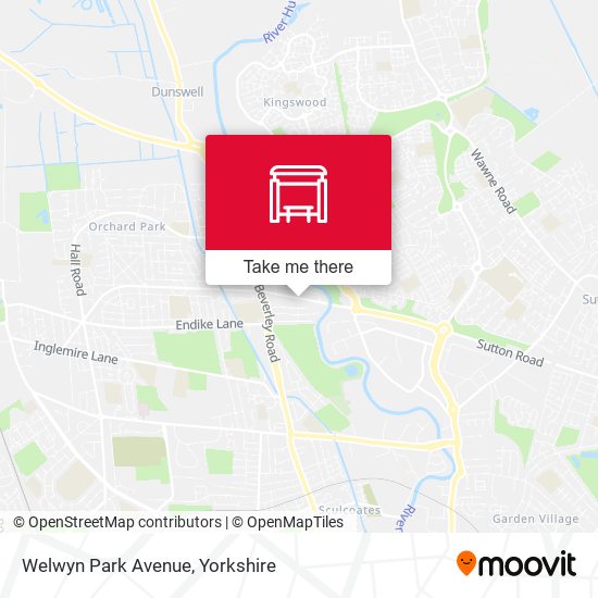 Welwyn Park Avenue map