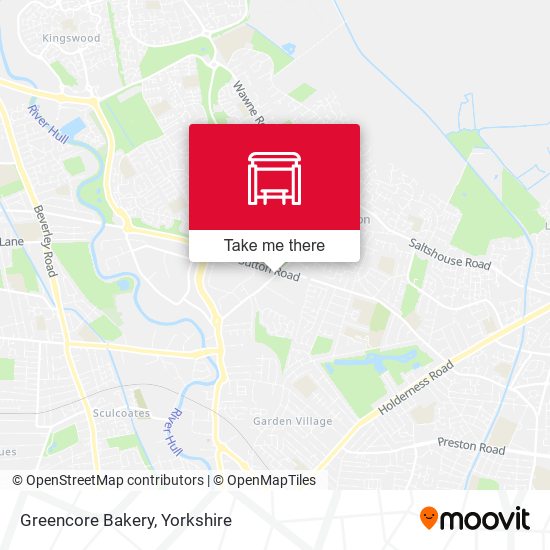 Greencore Bakery map