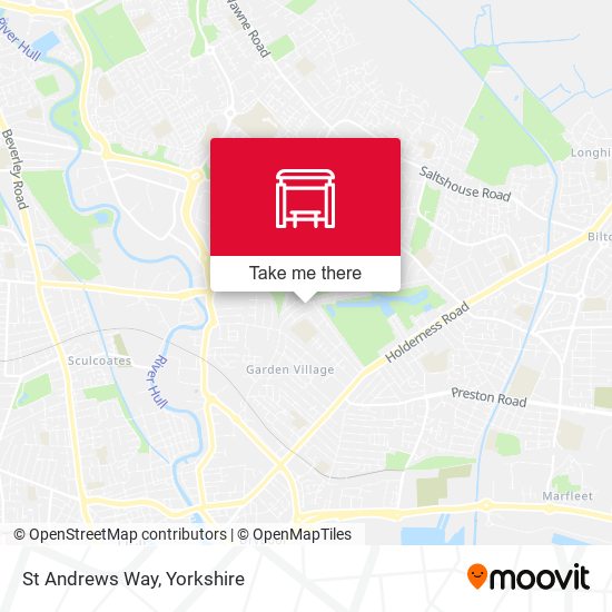 St Andrews Way map