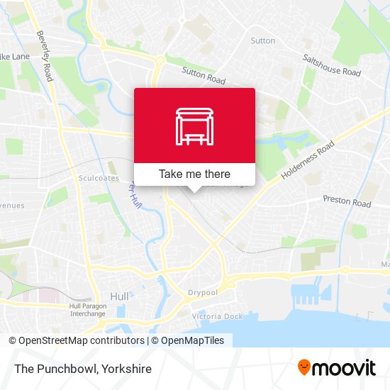 The Punchbowl map