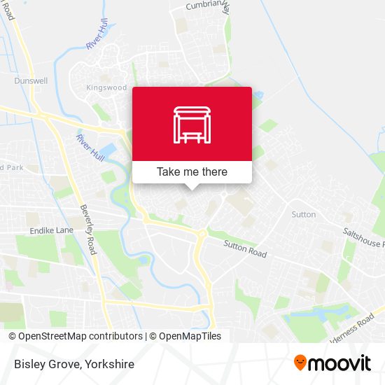 Bisley Grove map