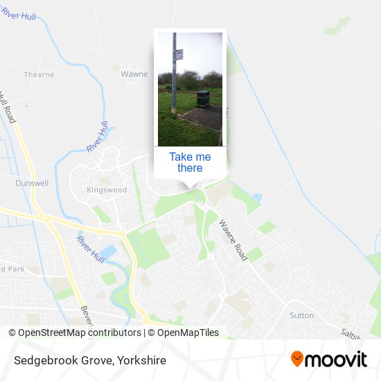 Sedgebrook Grove map