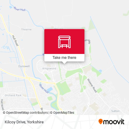 Kilcoy Drive map