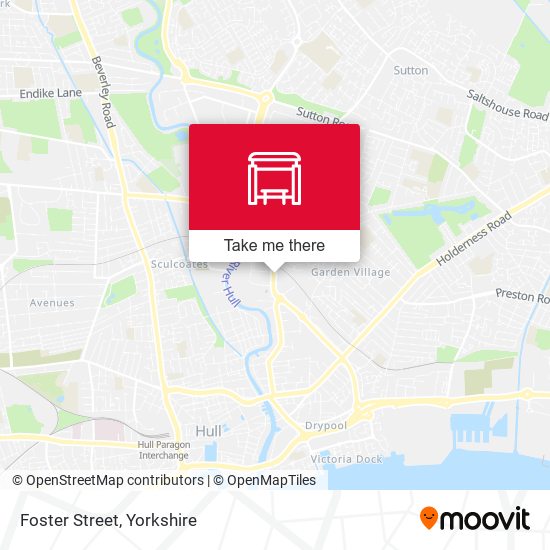 Foster Street map