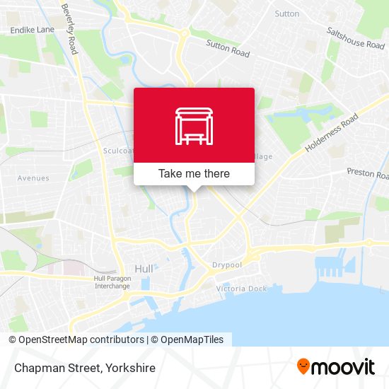 Chapman Street map