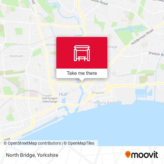North Bridge map