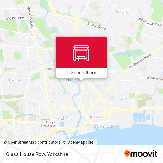 Glass House Row map