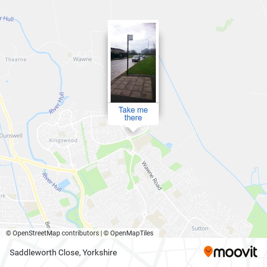 Saddleworth Close map