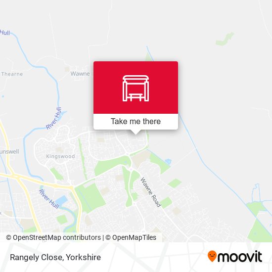 Rangely Close map
