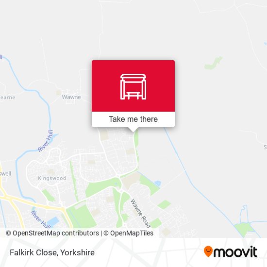 Falkirk Close map