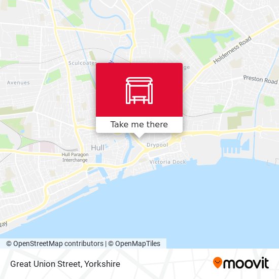 Great Union Street map