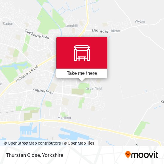 Thurstan Close map