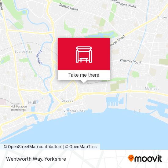 Wentworth Way map