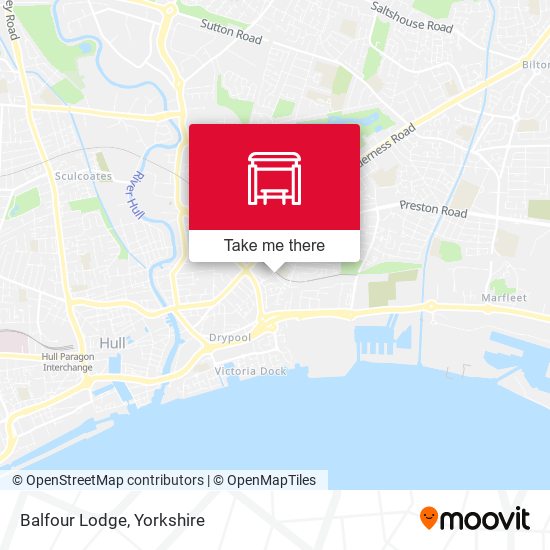 Balfour Lodge map